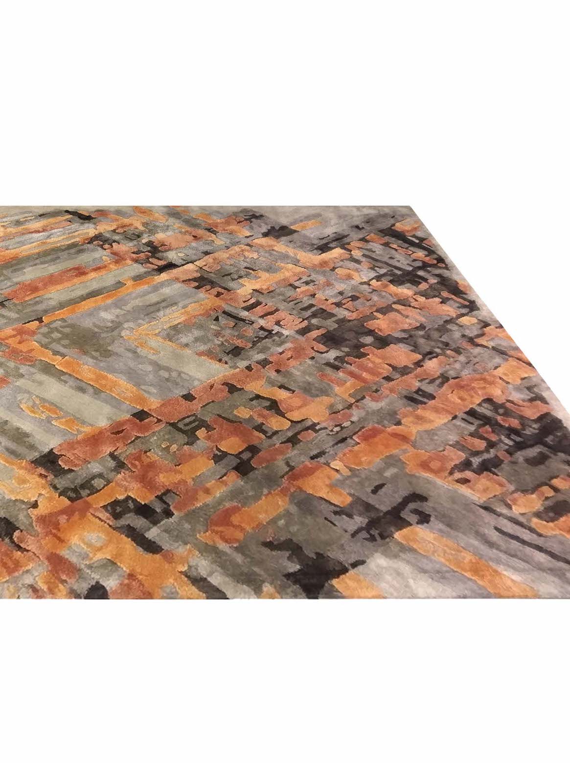 Product: Luxury Carpet | Color: Rust | Size: 4'6" x 6'6"