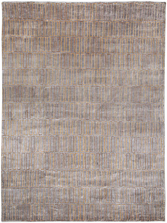 Luxury hand knotted carpet made from Botanical Silk