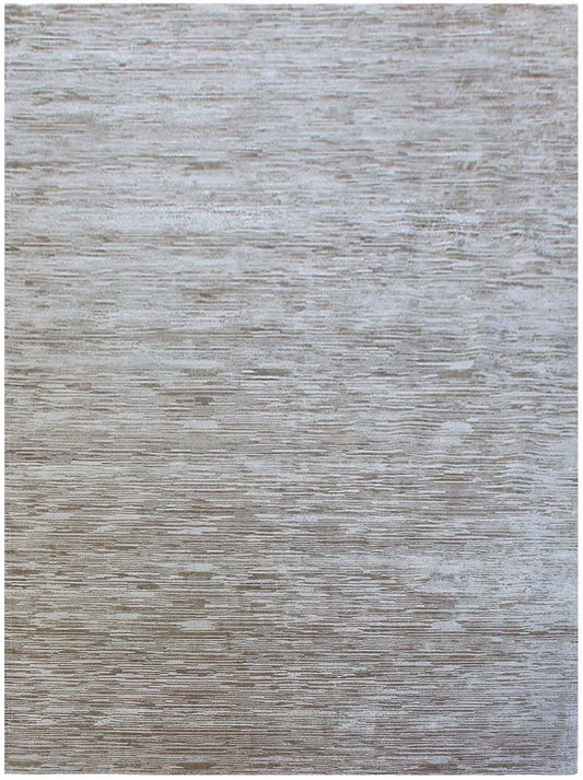 Luxury hand tufted carpet made from Botanical Silk & Lurex