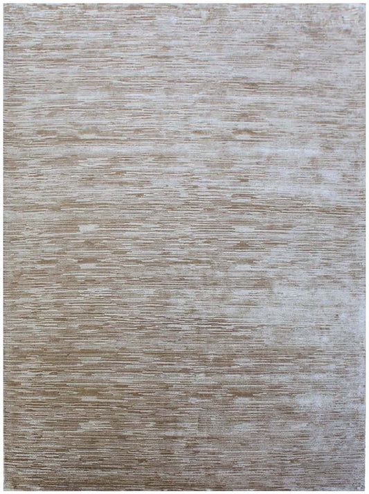 Luxury hand tufted carpet made from Botanical Silk & Lurex