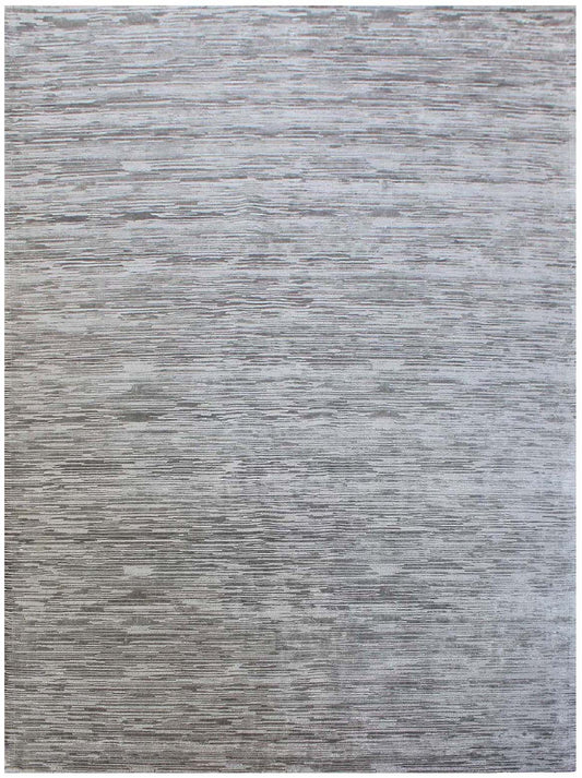 Luxury hand tufted carpet made from Botanical Silk & Lurex