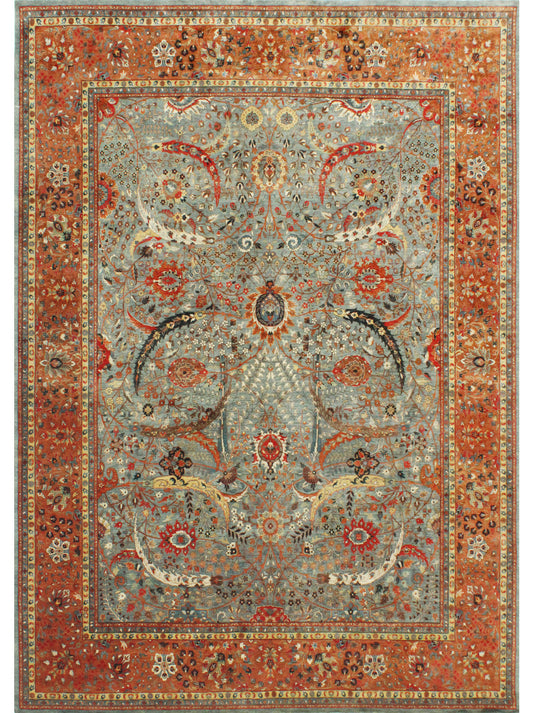 Luxury hand knotted carpet made from 100% Wool