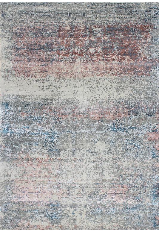 Luxury hand knotted carpet made from Wool & Botanical Silk