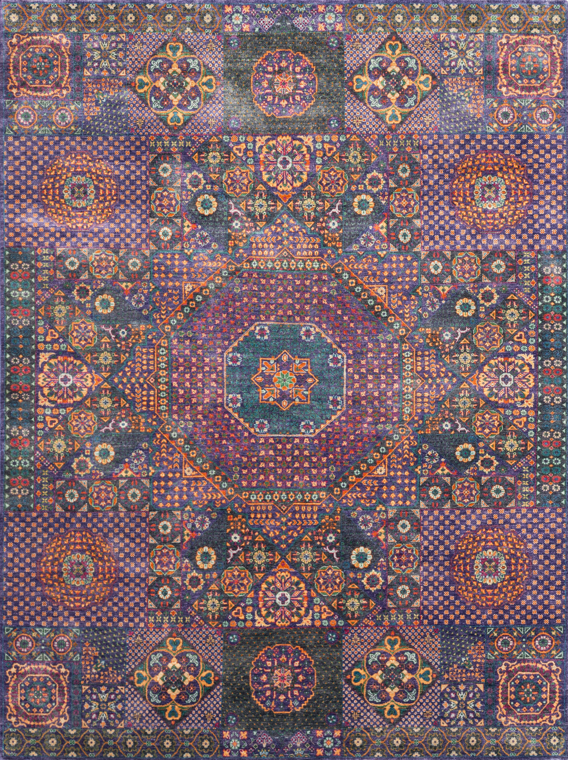 Luxury hand knotted carpet made from 100% Wool