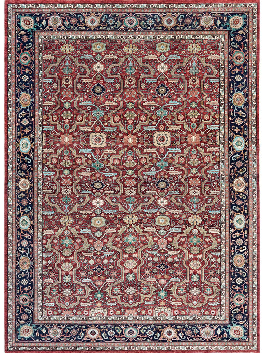 Luxury hand knotted carpet made from 100% Wool