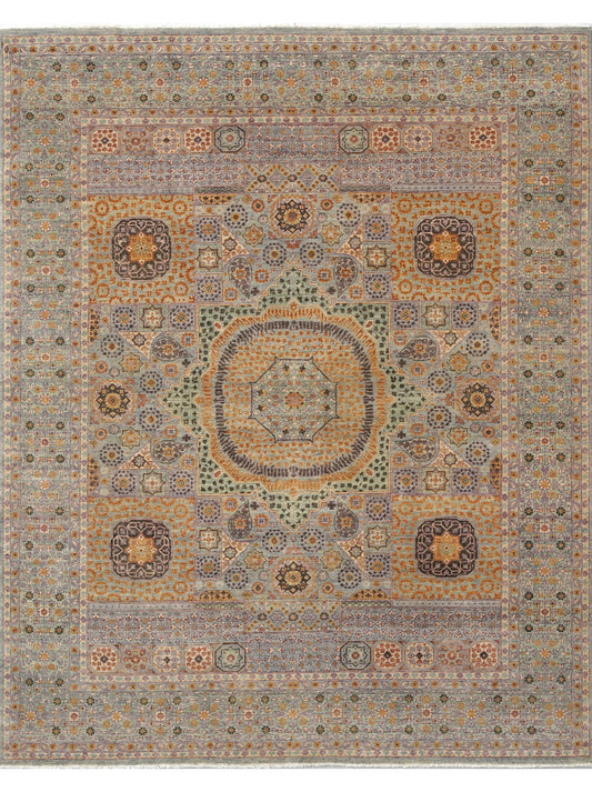 Luxury hand knotted carpet made from 100% Wool