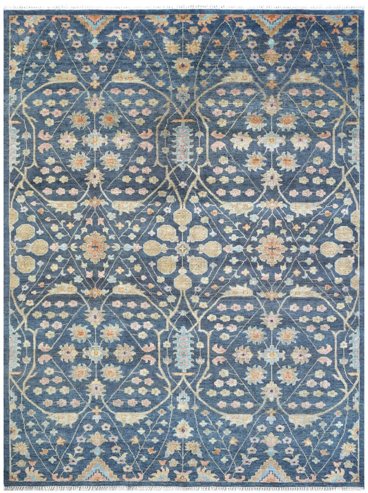 Luxury hand knotted carpet made from 100% Wool