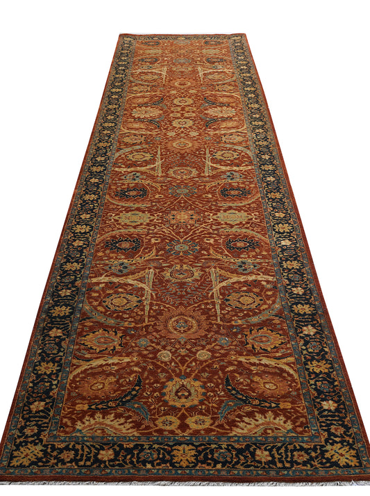 Luxury hand knotted carpet made from 100% Wool