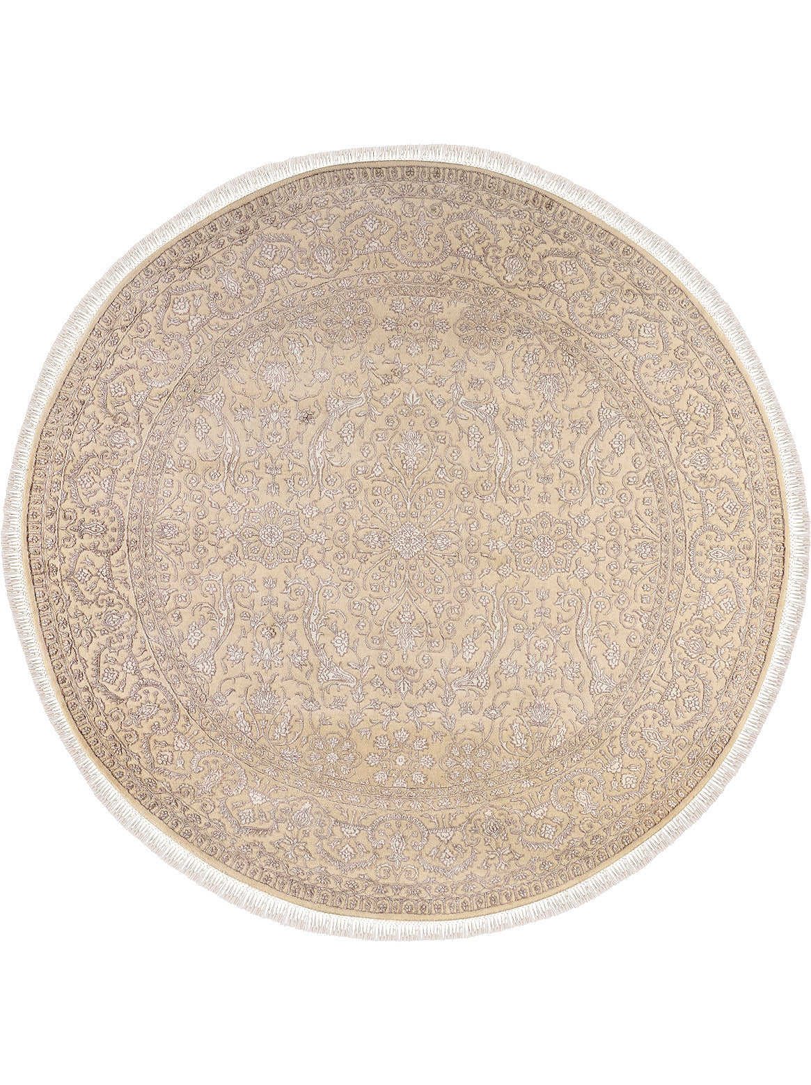 Luxury hand knotted carpet made from 100% Wool