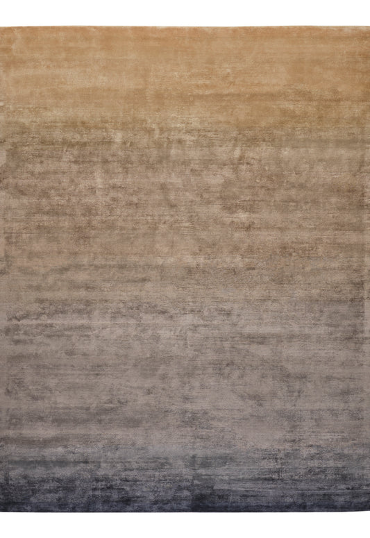 Luxury hand knotted carpet made from 100% Botanical Silk