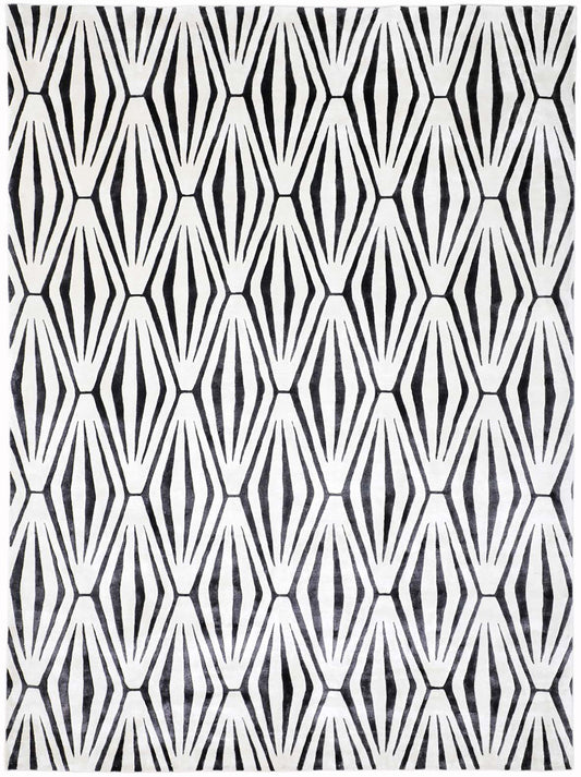 Luxury hand knotted carpet made from Botanical Silk