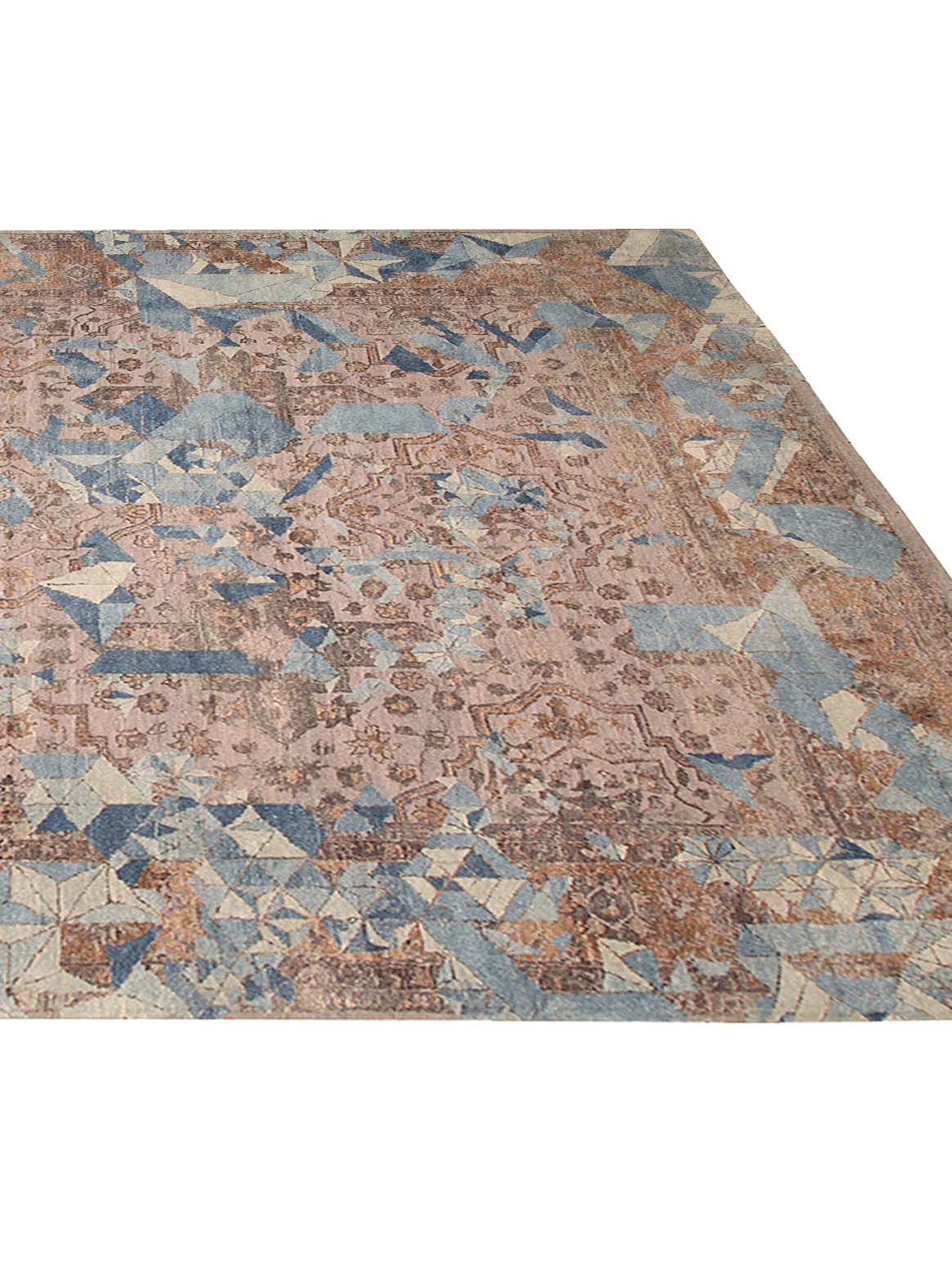 Product: Luxury Carpet | Color: Blue | Size: 5'6" x 8'
