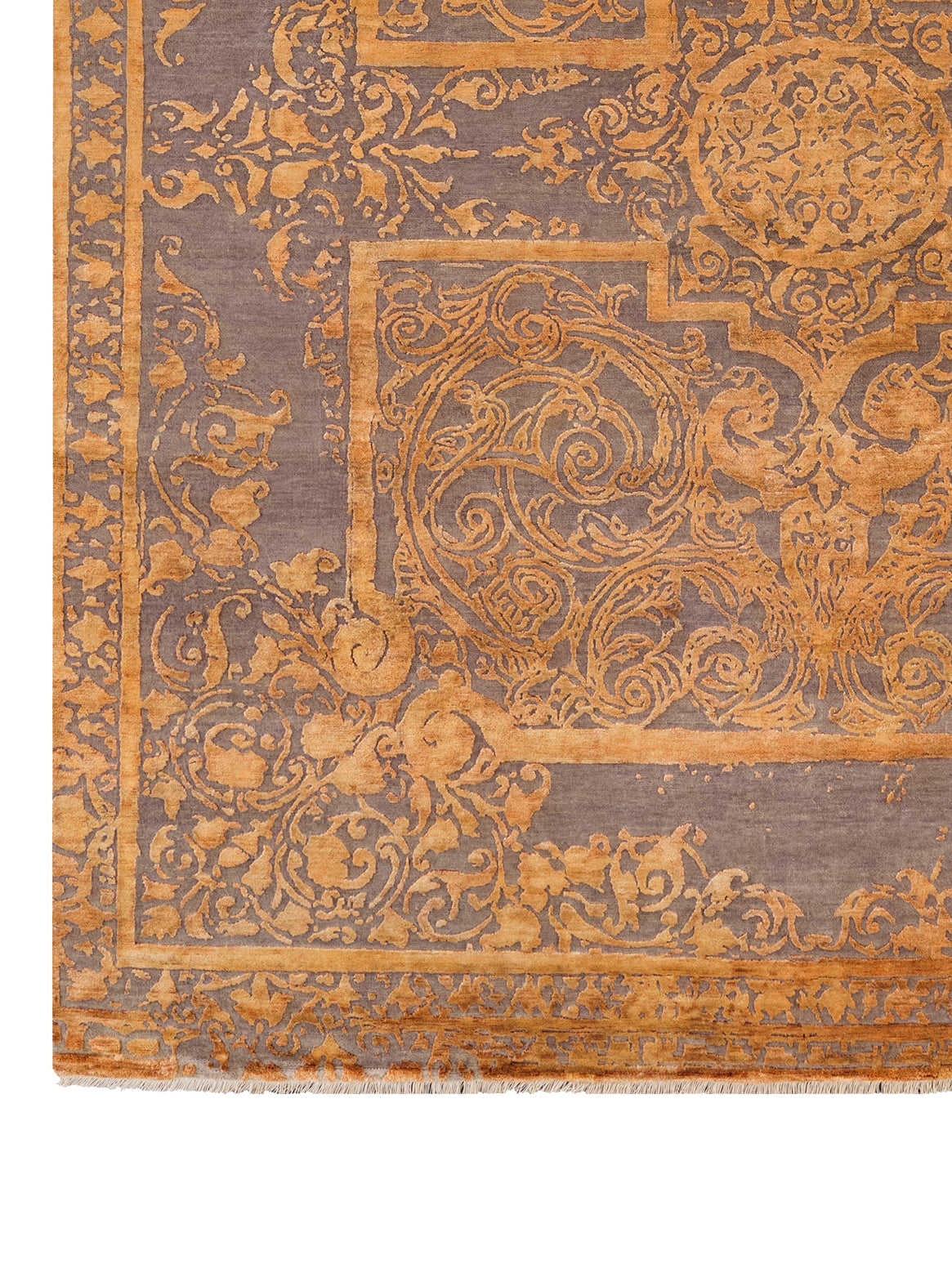 Product: Luxury Carpet | Color: Rust | Size: 5'6" x 8'
