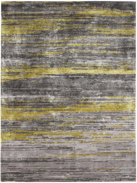 Luxury hand tufted carpet made from Botanical Silk