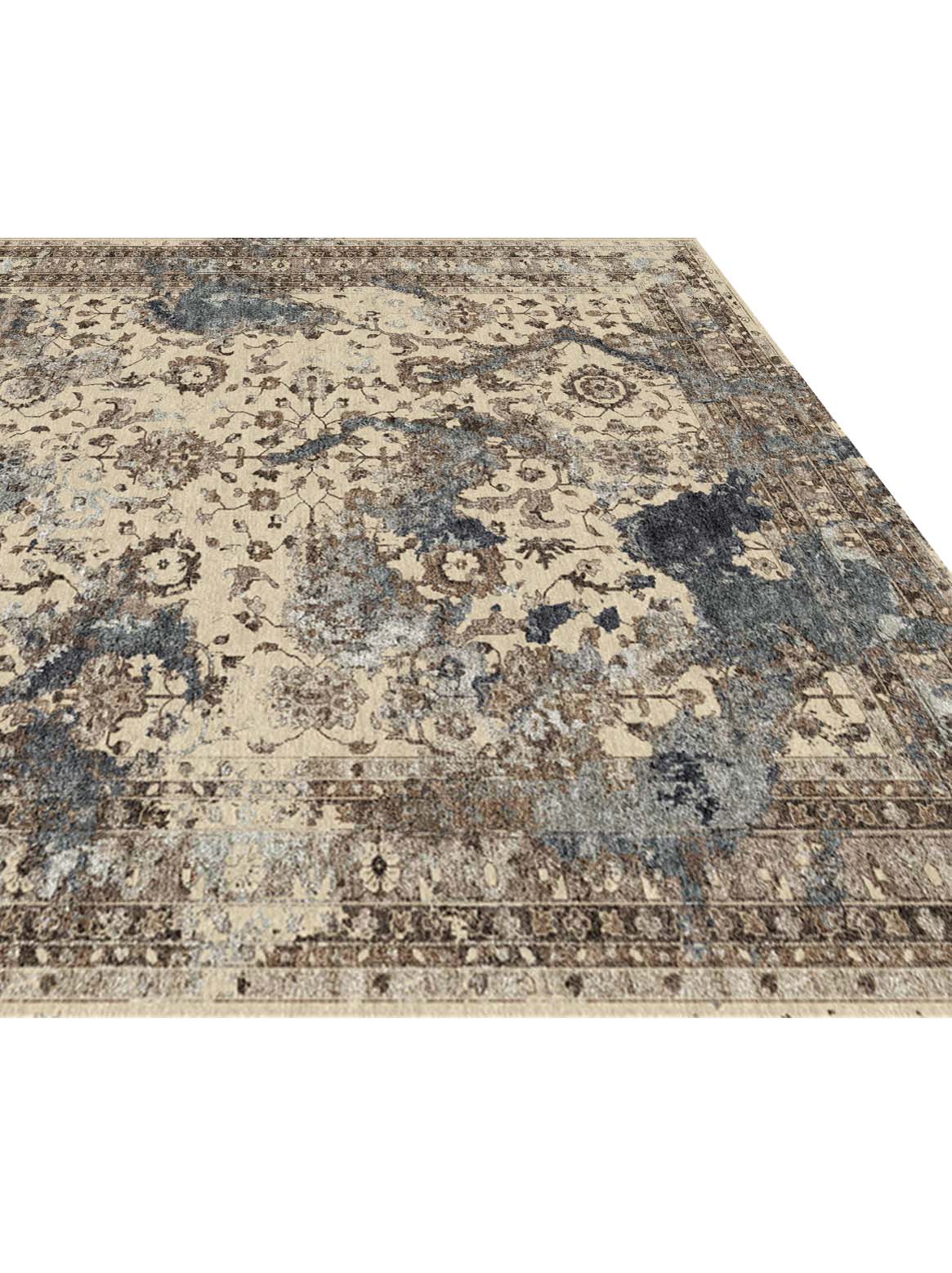 Product: Luxury Carpet | Color: Taupe Grey | Size: 5'6" x 8'