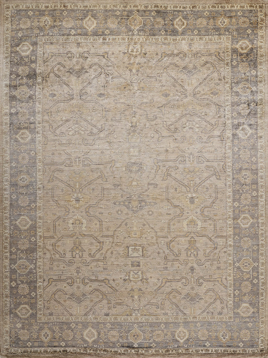 Luxury hand knotted carpet made from 100% Bamboo Silk