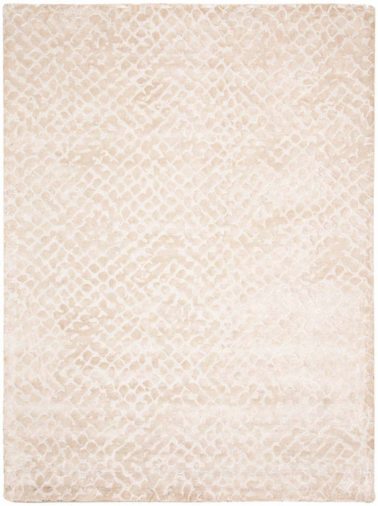 Luxury hand tufted carpet made from Botanical Silk