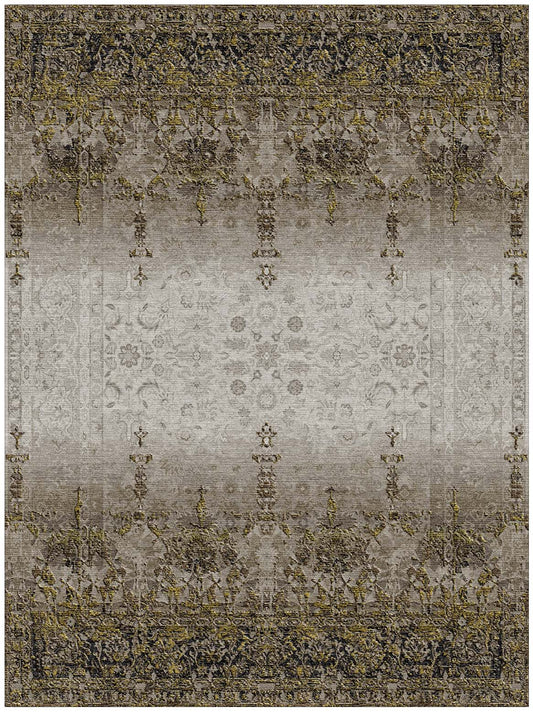 Luxury hand knotted carpet made from Wool & Bamboo Silk