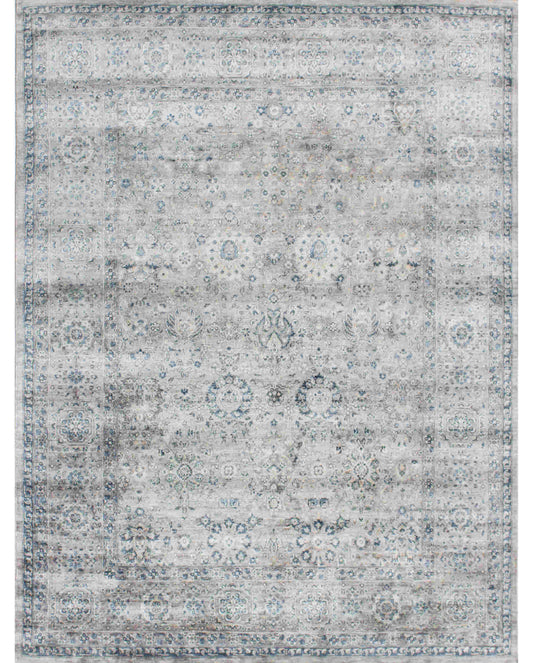 Luxury hand knotted carpet made from 100% Bamboo Silk
