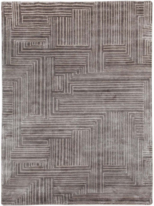 Luxury hand knotted carpet made from Botanical Silk