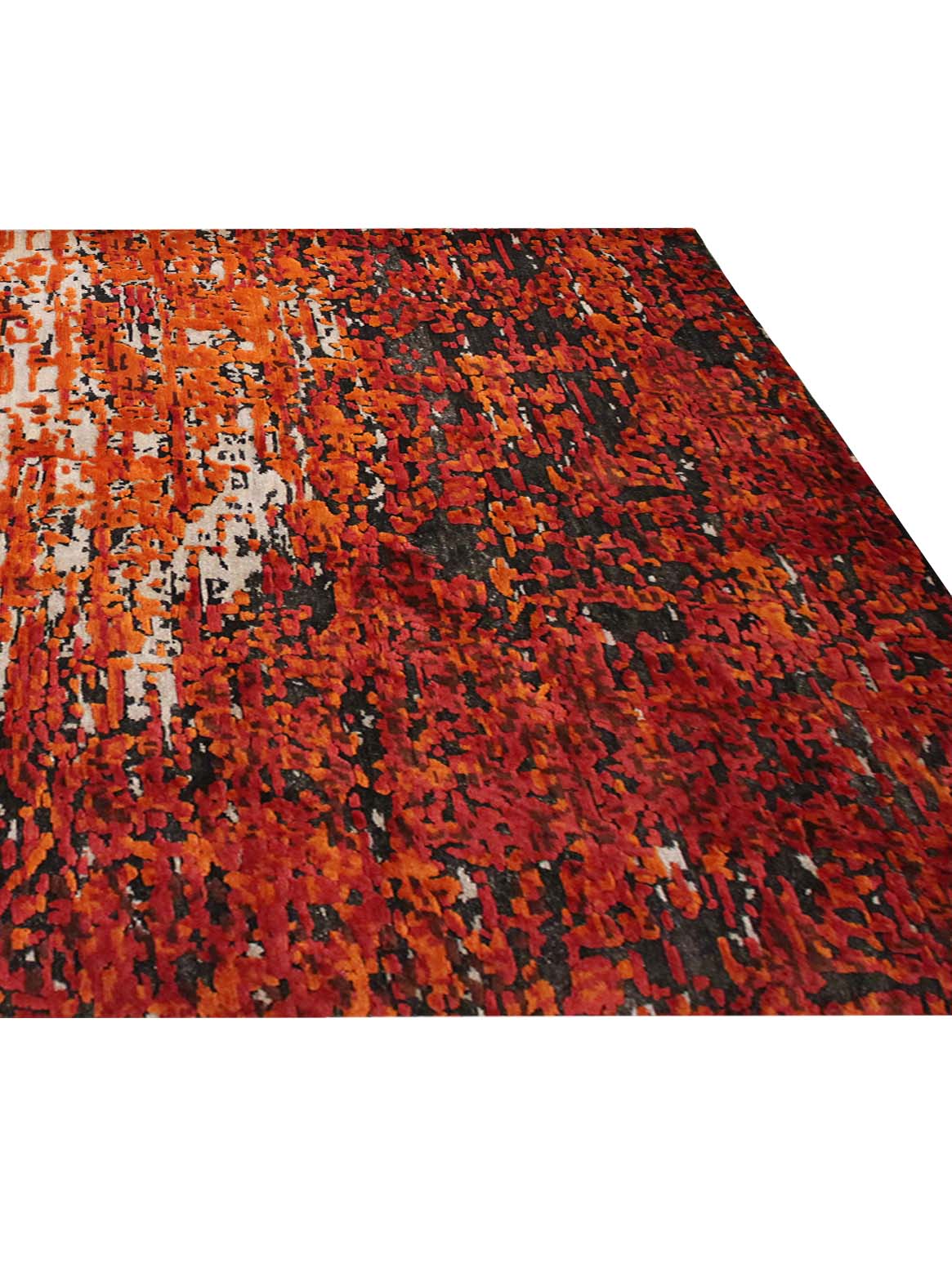 Product: Luxury Carpet | Color: Rust | Size: 5'6" x 8'