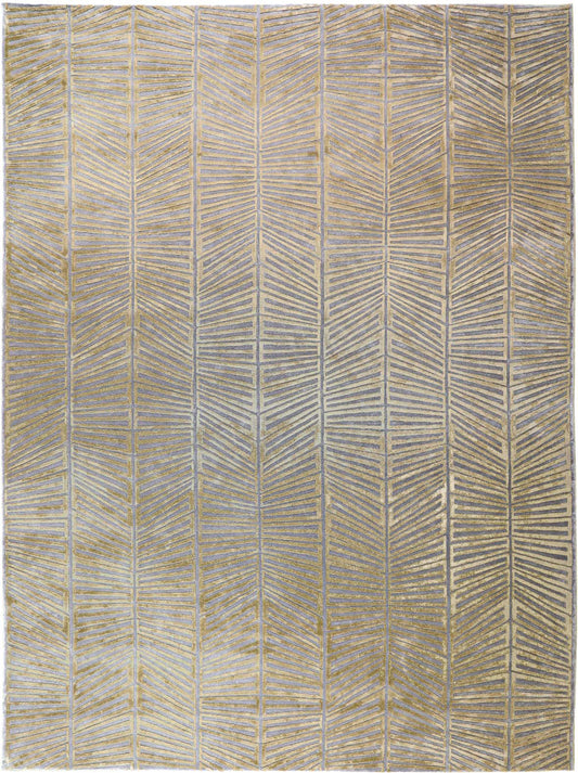 Luxury hand knotted carpet made from Botanical Silk