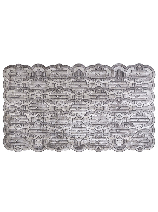 Luxury hand knotted carpet made from 100% Botanical Silk