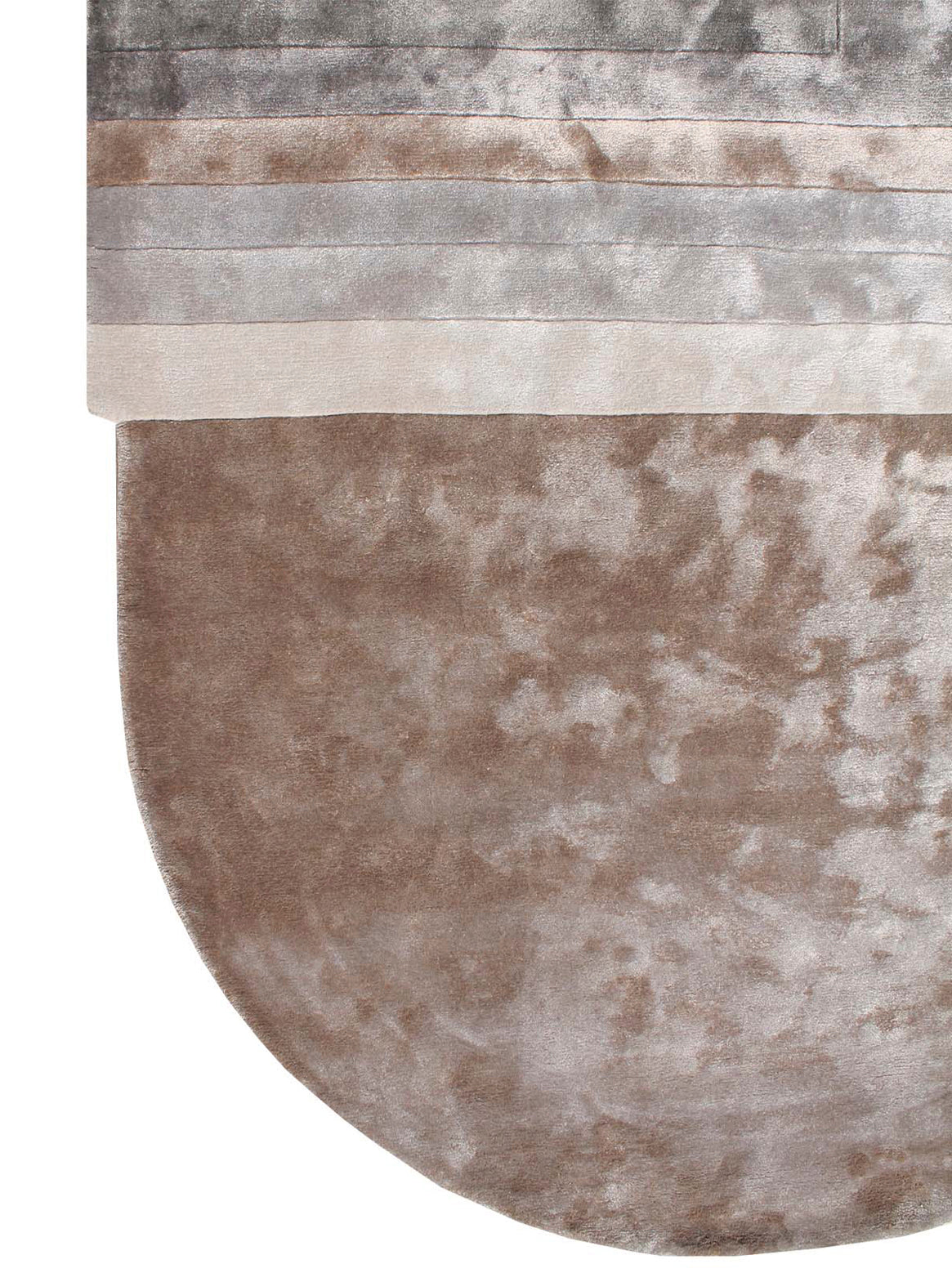 Product: Luxury Carpet | Color: Taupe | Size: 5'6" x 8'