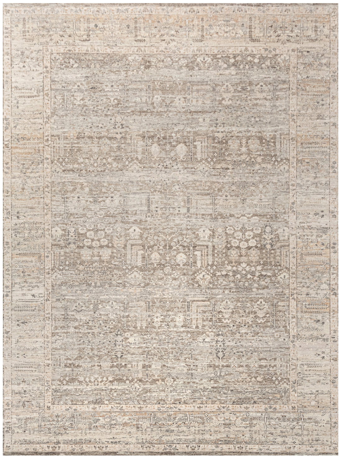 Luxury hand knotted carpet made from 100% Wool
