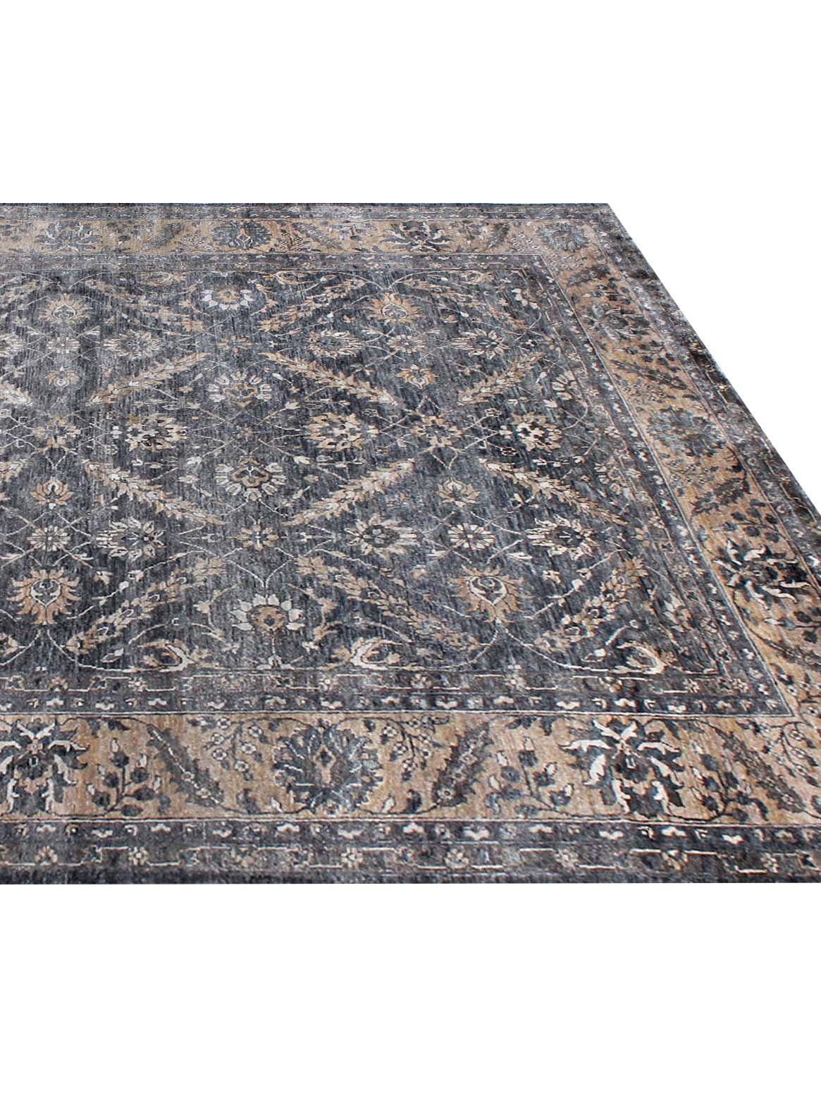 Product: Luxury Carpet | Color: Grey | Size: 5'6" x 8'