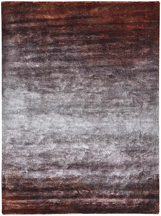 Luxury hand tufted carpet made from 100% Botanical Silk