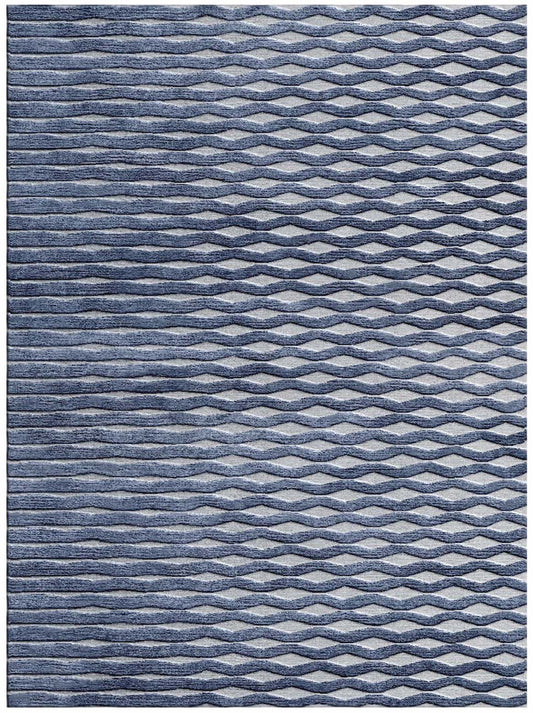 Luxury hand tufted carpet made from Wool & Botanical Silk