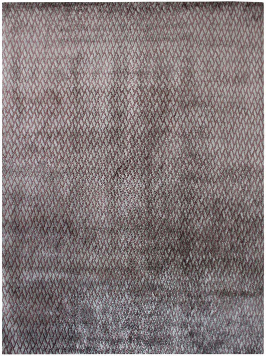 Luxury hand knotted carpet made from Botanical Silk