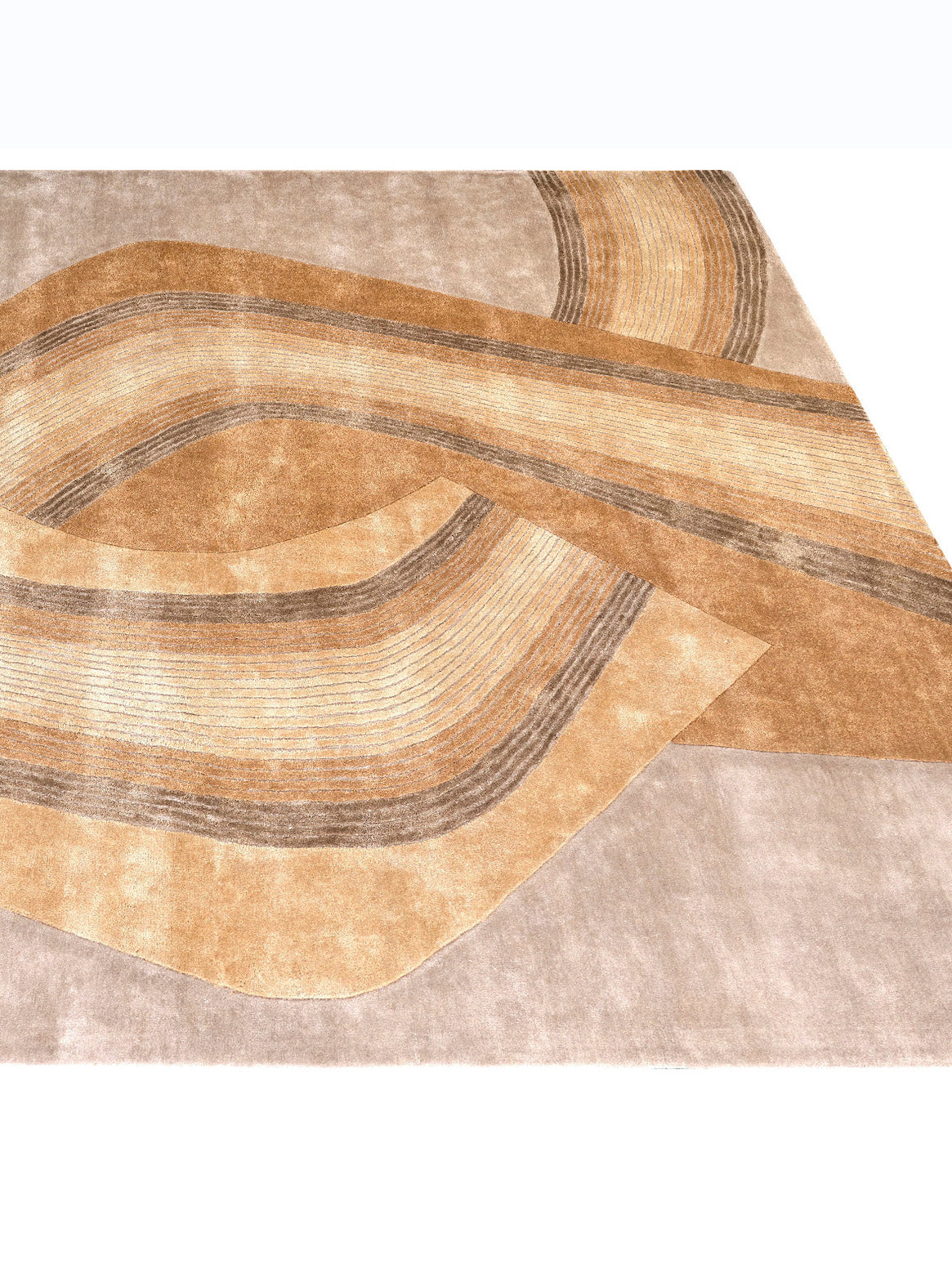 Product: Luxury Carpet | Color: Gold | Size: 3' x 5'