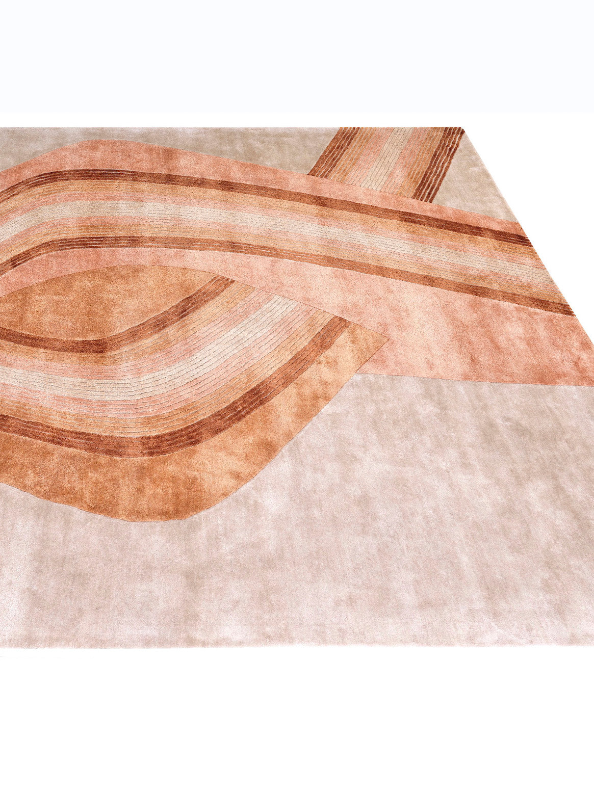 Product: Luxury Carpet | Color: Rust | Size: 3' x 5'