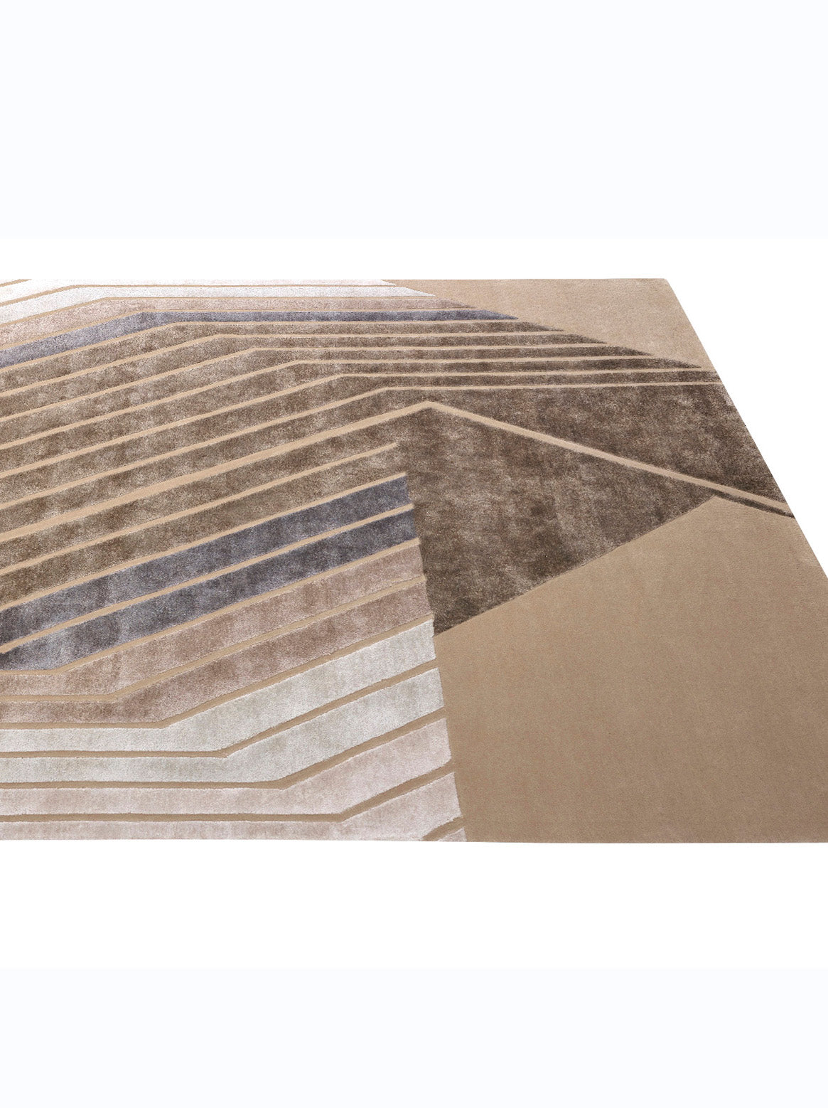 Product: Luxury Carpet | Color: Taupe | Size: 3' x 5'