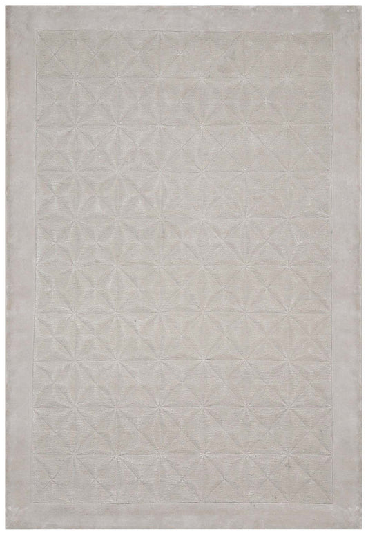Luxury hand tufted carpet made from Wool & Botanical Silk
