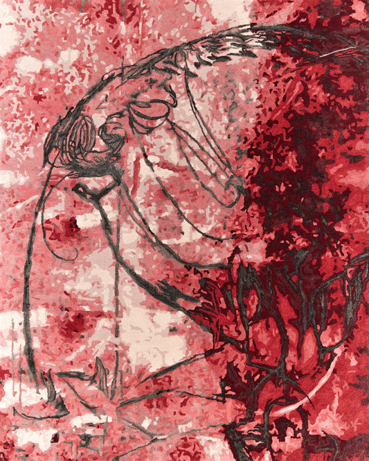 Luxury hand tufted carpet made from New Zealand Wool and Mulberry Silk