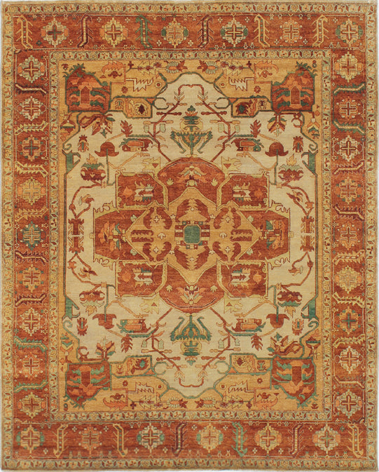 Luxury hand knotted carpet made from 100% Wool