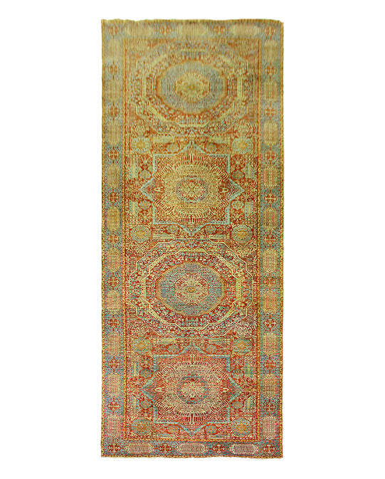 Luxury hand knotted carpet made from 100% Wool