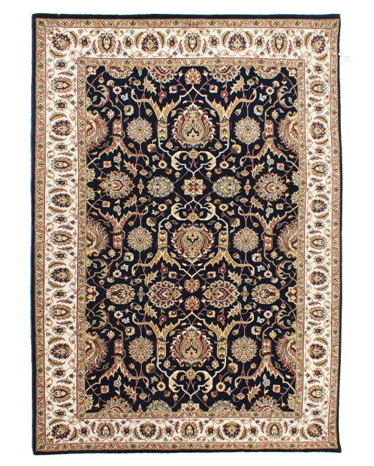 Luxury hand knotted carpet made from Wool & Botanical Silk