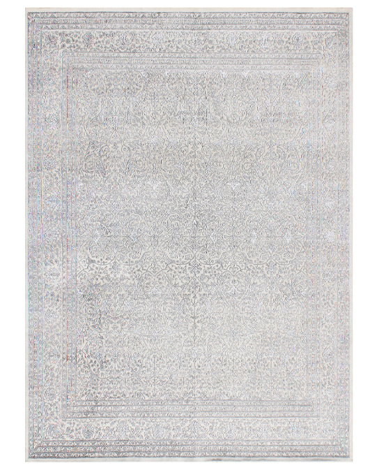 Luxury hand knotted carpet made from Wool & Botanical Silk