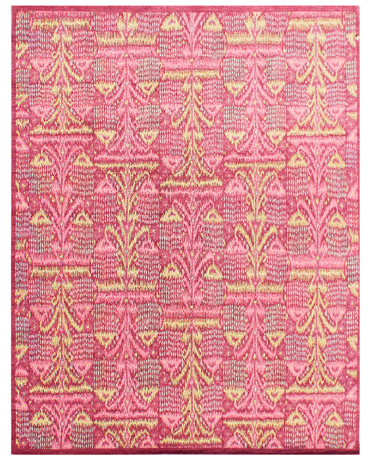 Luxury hand knotted carpet made from 100% Wool