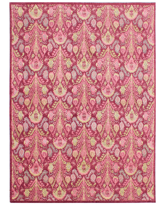 Luxury hand knotted carpet made from 100% Wool