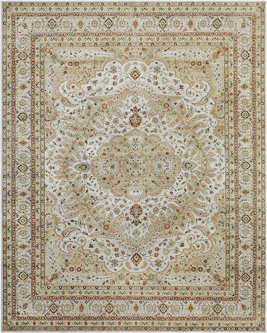 Luxury hand knotted carpet made from 100% Wool
