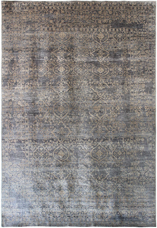 Luxury hand knotted carpet made from 100% Bamboo Silk