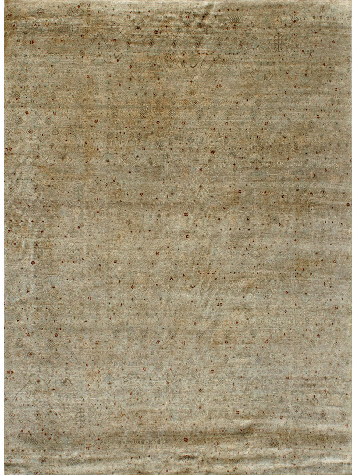 Hands DL 2757 Assorted Luxury Carpet - 100% SILK, Hand Knotted (8' x 10')