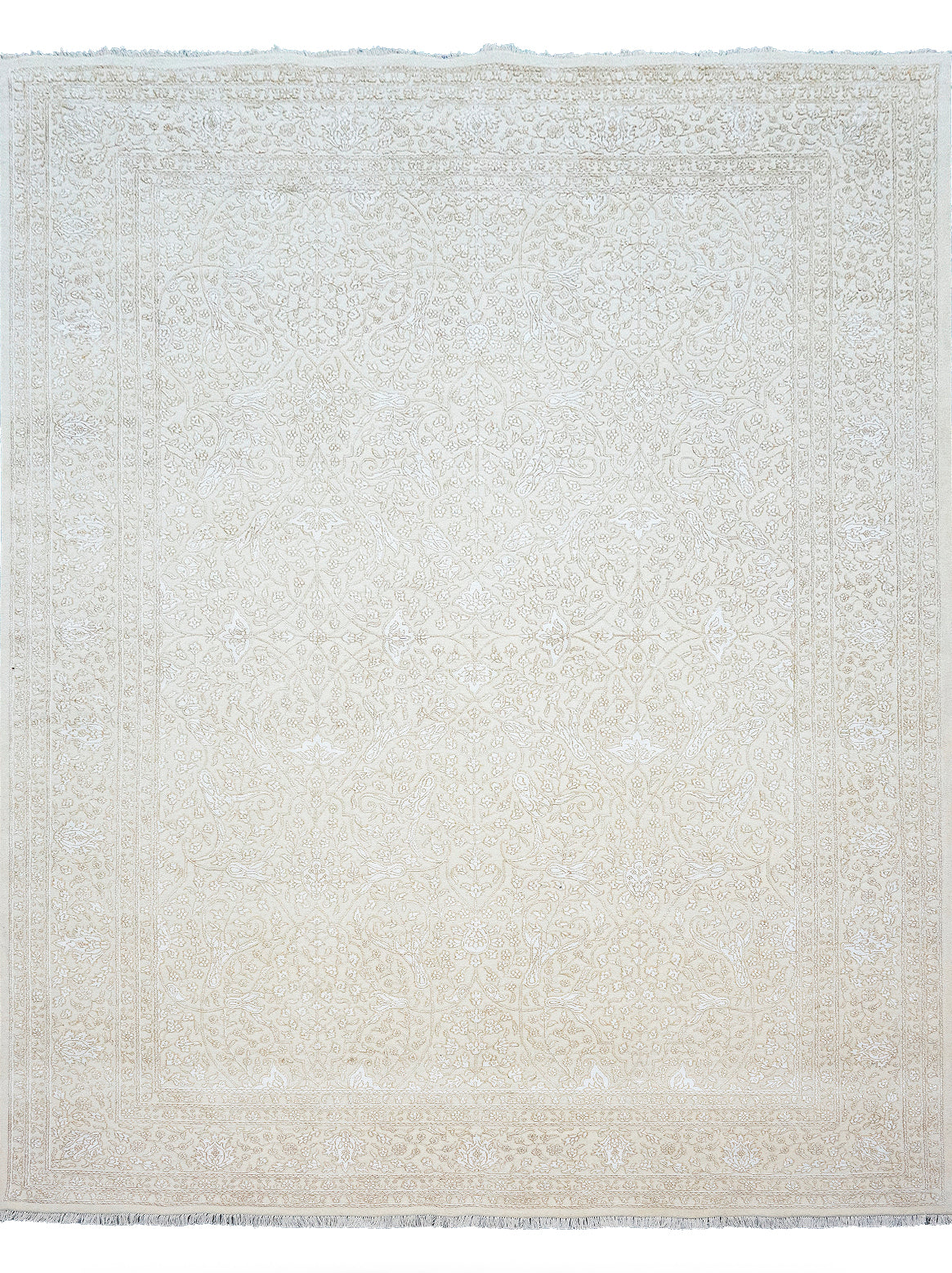 Hands DL 4009 Assorted Luxury Carpet - Wool & Botanical Silk, Hand Knotted (10' x 14')