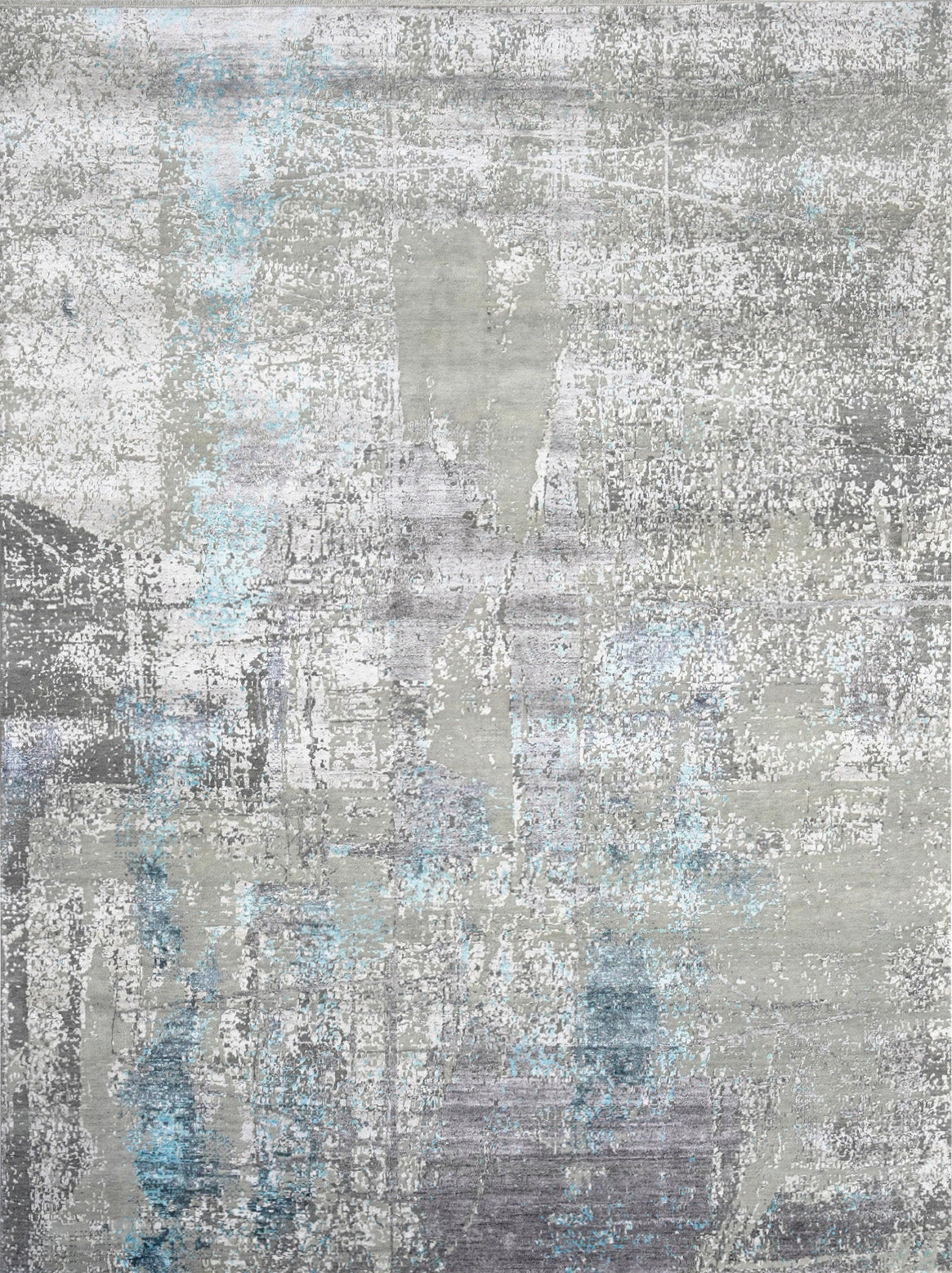 Hands DL 4081 Grey Luxury Carpet - Wool & Botanical Silk, Hand Knotted (10' x 14')