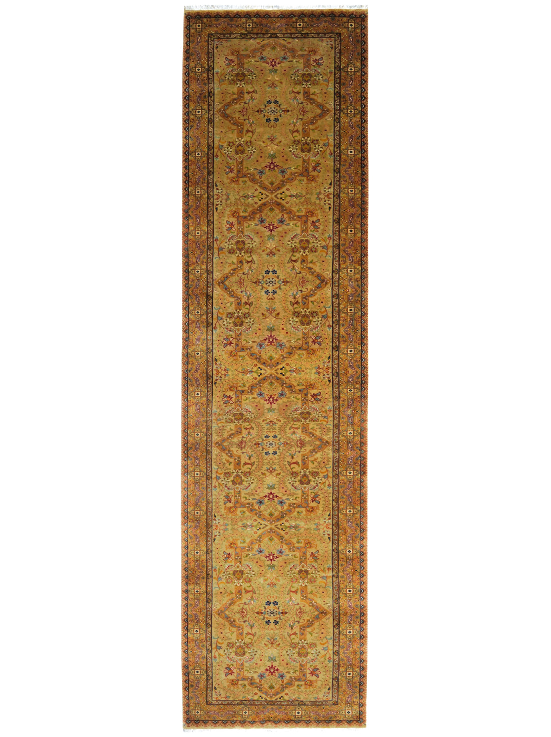 Luxury hand knotted carpet made from 100% Wool